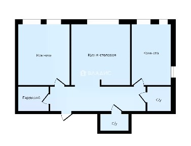 Сдается 3-комн. квартира, 80 м²
