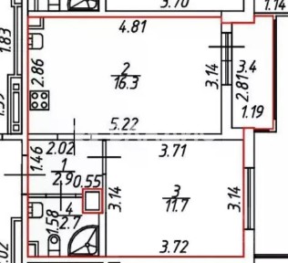 Продается 1-комн. квартира, 33,6 м²