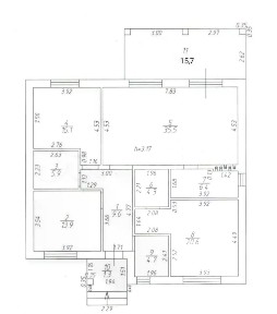 Продается 1-этажный дом, 141,6 м²