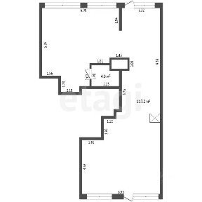 Сдается помещение свободного назначения, 122 м²