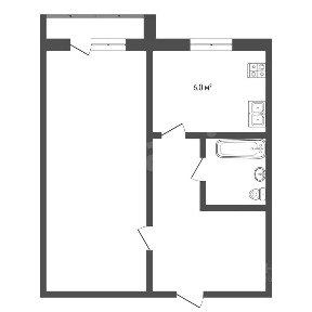 Сдается 1-комн. квартира, 31 м²