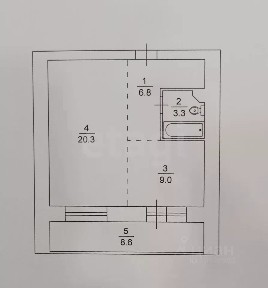 Продается 1-комн. квартира, 39,4 м²