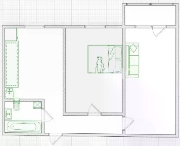 Продается 2-комн. квартира, 51,6 м²