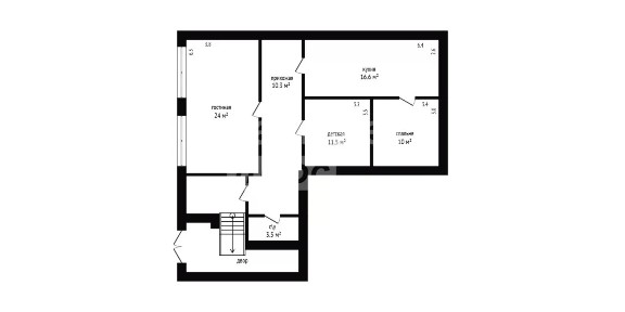 Продается 3-комн. квартира, 115 м²