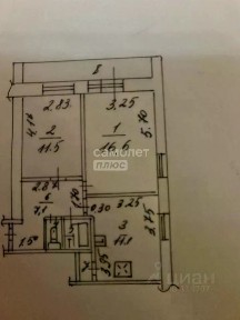 Продается 2-комн. квартира, 53,3 м²