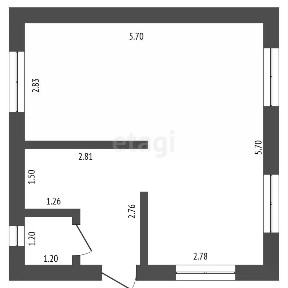 Продается 2-этажный дом, 31,7 м²