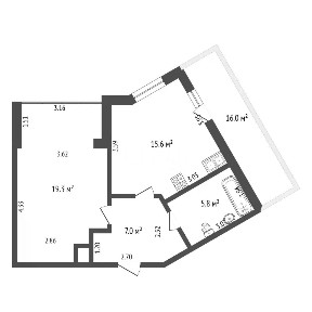 Продается 1-комн. квартира, 41,5 м²