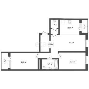 Продается 3-комн. квартира, 82,2 м²