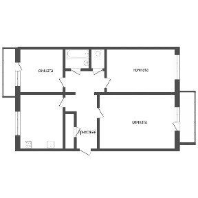 Продается 3-комн. квартира, 61,3 м²