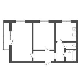 Продается 2-комн. квартира, 50,6 м²