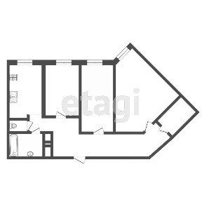 Продается 3-комн. квартира, 66,9 м²