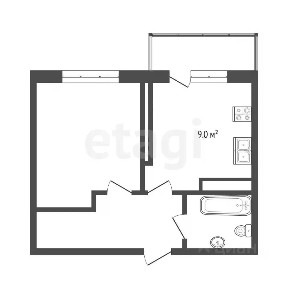 Продается 1-комн. квартира, 32 м²
