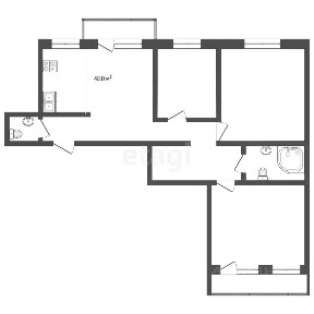 Продается 3-комн. квартира, 124 м²