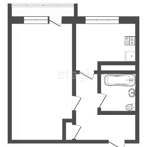 Продается 1-комн. квартира, 36 м²