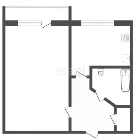 Продается 1-комн. квартира, 30,2 м²