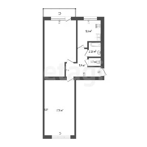 Продается 2-комн. квартира, 48 м²