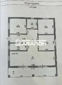 Продается 1-этажный дом, 123,2 м²