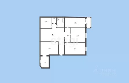 Продается 3-комн. квартира, 130,9 м²