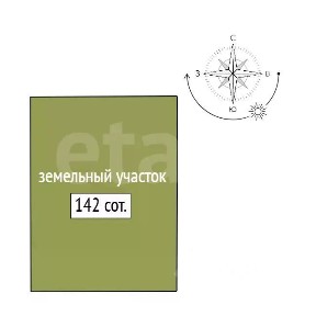 Продается участок, 140 сот.