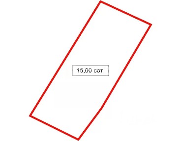 Продается участок, 15 сот.