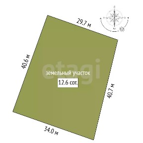 Продается 2-этажный дом, 54 м²
