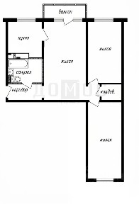 Продается 3-комн. квартира, 56 м²