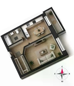 Продается 1-комн. квартира, 35,1 м²