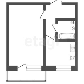 Продается 1-комн. квартира, 30 м²