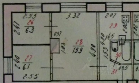 Продается 3-комн. квартира, 40 м²