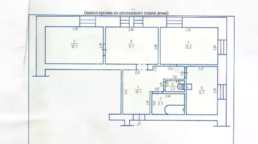 Сдается 3-комн. квартира, 60 м²