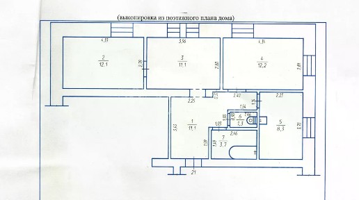 Сдается 3-комн. квартира, 60 м²