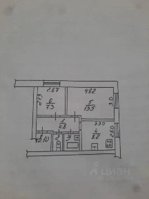 Продается 2-комн. квартира, 38,2 м²