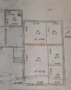 Продается 1-этажный дом, 60,1 м²