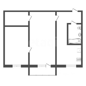 Продается 2-комн. квартира, 44,3 м²