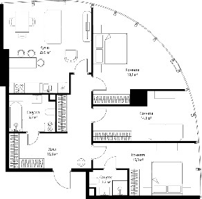 Продается 3-комн. квартира, 97,1 м²
