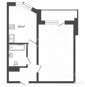 Продается 1-комн. квартира, 38,5 м²