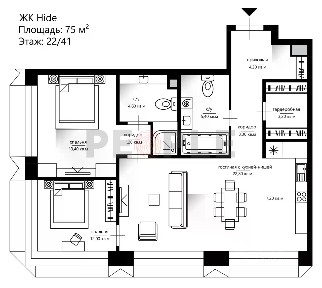 Продается 3-комн. квартира, 75,2 м²
