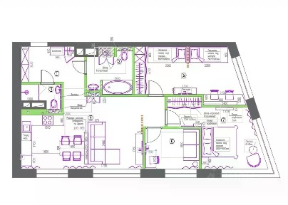 Продаются 4-комн. апартаменты, 89 м²