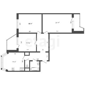 Продается 3-комн. квартира, 73,4 м²