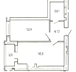 Продается 1-комн. квартира, 36,7 м²