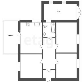 Продается 1-этажный дом, 142,5 м²
