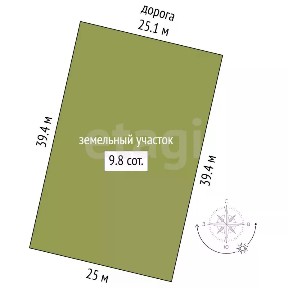 Продается участок, 9,85 сот.