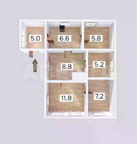 Продается 1-этажный дом, 33 м²
