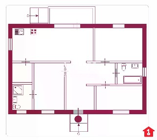Продается 1-этажный дом, 127 м²
