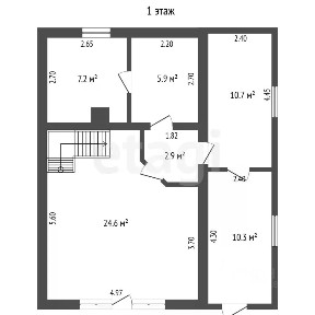 Продается 2-этажный дом, 102,5 м²