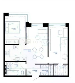 Продается 3-комн. квартира, 64,2 м²