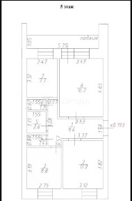 Продается 3-комн. квартира, 58,5 м²