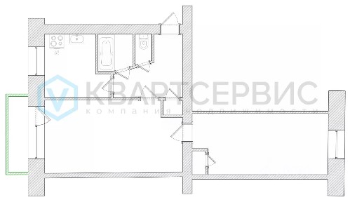 Продается 2-комн. квартира, 44,4 м²