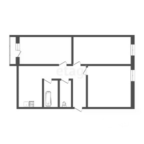 Продается 3-комн. квартира, 61,8 м²