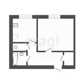 Продается 1-комн. квартира, 39,3 м²